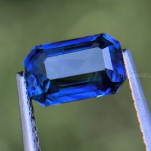 Blue Sapphire Octagon Shape Stone