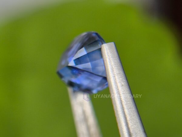 Ceylon Blue Sapphire Cushion Cut Gemstone