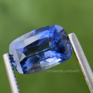 Ceylon Blue Sapphire Cushion Cut Gemstone