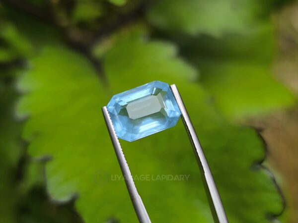 Ceylon Natural Aquamarine Octagon Shape