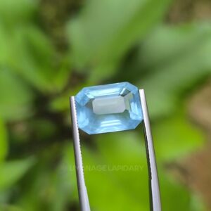 Ceylon Natural Aquamarine Octagon Shape