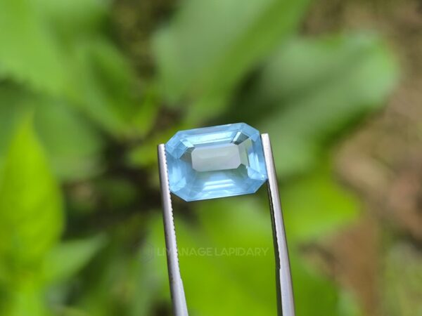 Ceylon Natural Aquamarine Octagon Shape