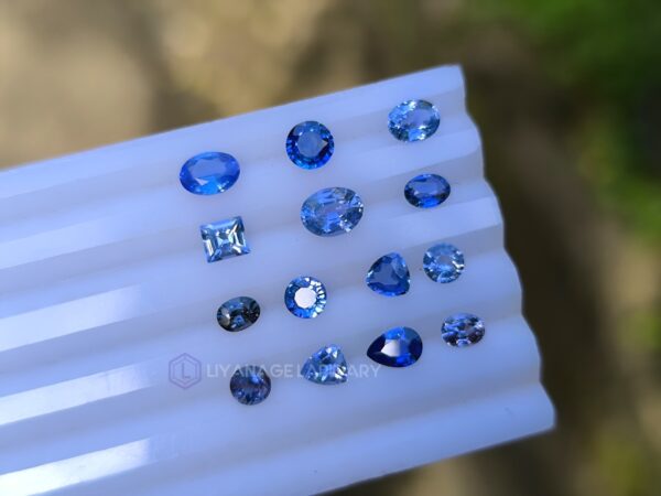 Ceylon Natural Blue Sapphire Collection