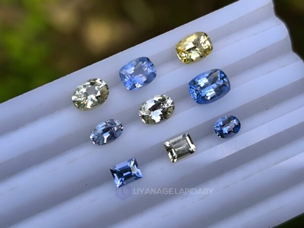 Ceylon Natural Blue & Yellow Sapphire Collection