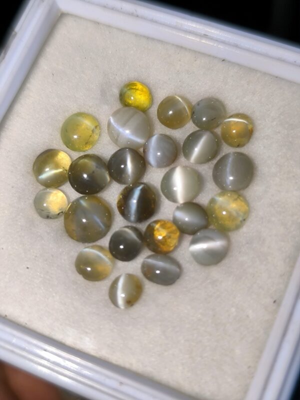 Ceylon Natural Chrysoberyl Cat's Eye Collection