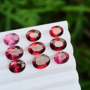 Ceylon Natural Garnet Collection