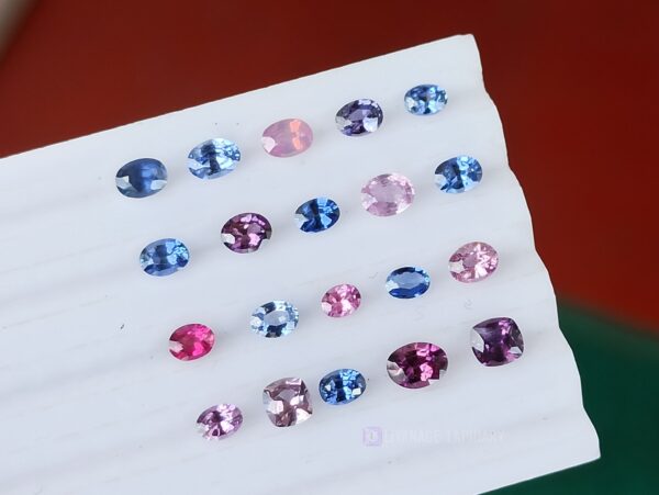 Ceylon Natural Multicolored Sapphire