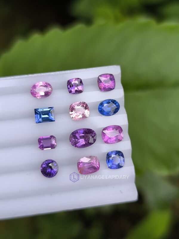 Ceylon Natural Sapphire Collection