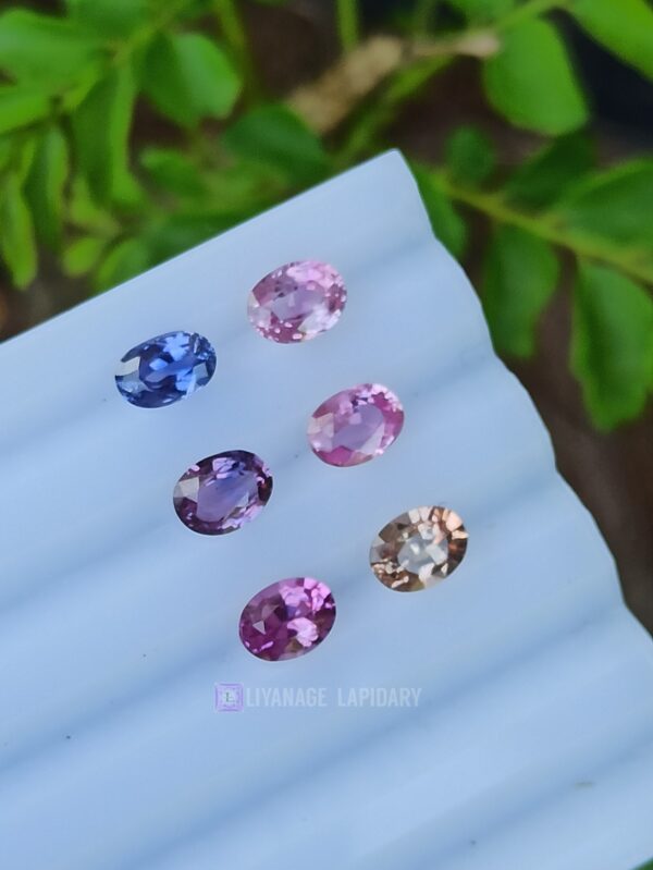 Ceylon Natural Sapphire Oval Shape Collection