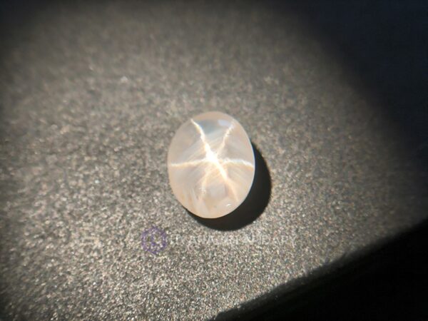 Ceylon Natural White Star Sapphire Couple