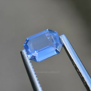 Ceylon Sky Blue Sapphire Octagon