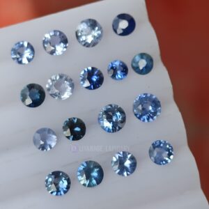 Ceylon's Blue Sapphire Rounds