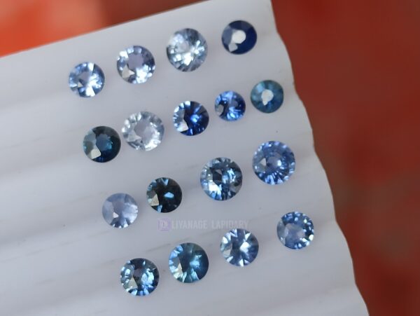 Ceylon's Blue Sapphire Rounds