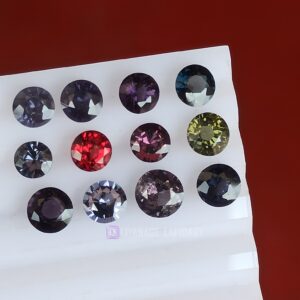 Ceylon's Natural Garnet, Zircon, and Spinel Rounds