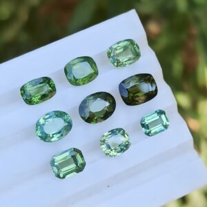 Ceylon's Natural Green Zircon Stones