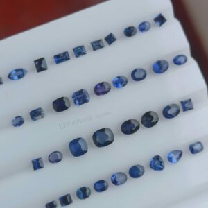 Faceted Blue Sapphire Collection