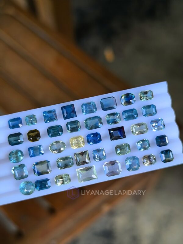 Faceted Mix Sapphire Collection