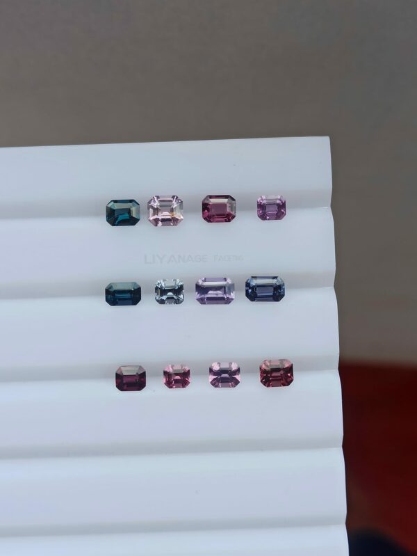 Faceted Natural Spinel Octagon shape