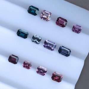 Faceted Natural Spinel Octagon shape