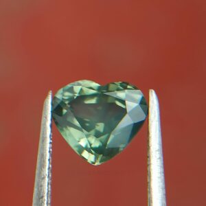 Green Sapphire Heart