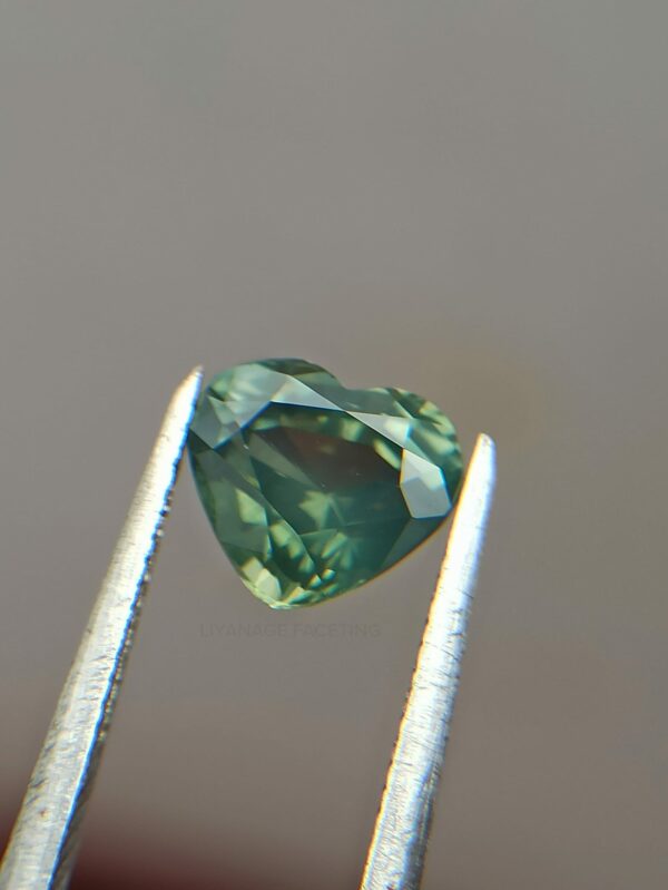 Green Sapphire Heart