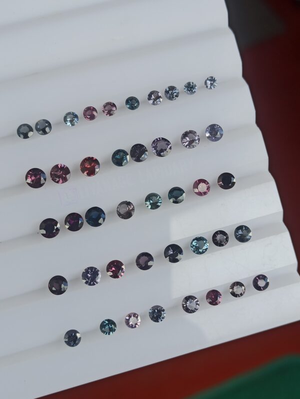 Natural Spinel Round Shape Collection