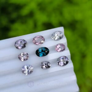 Natural Spinel oval faceted stones