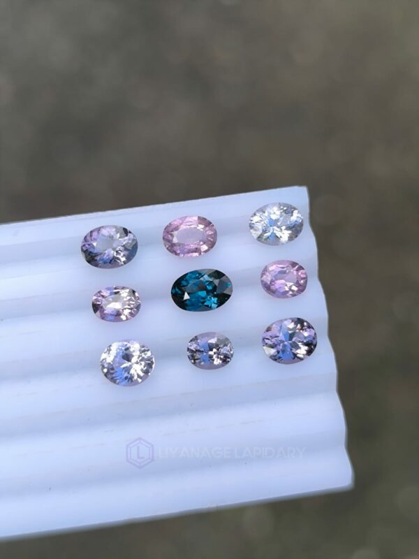 Natural Spinel oval faceted stones