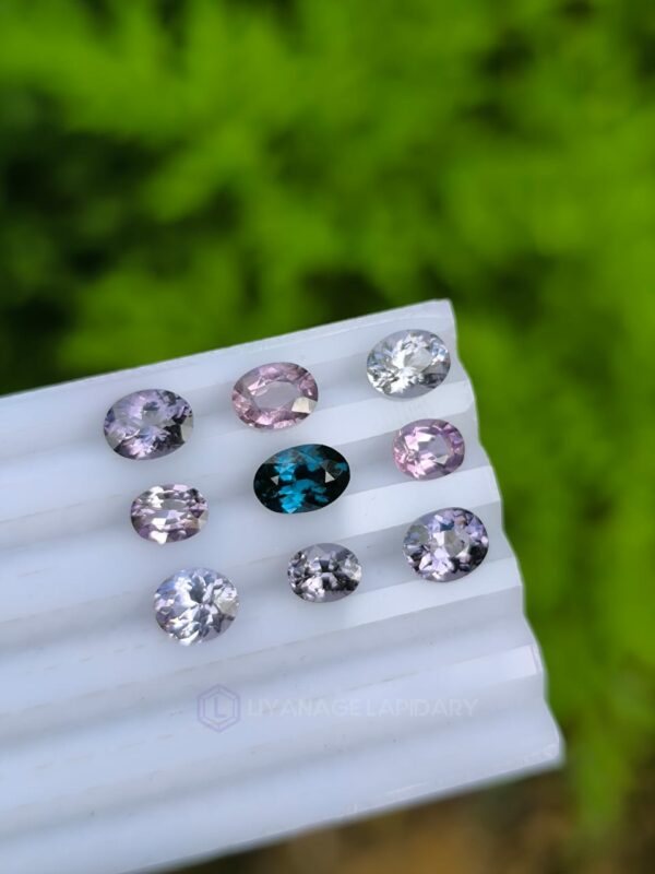 Natural Spinel oval faceted stones