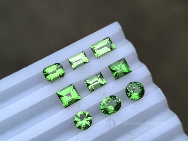 Natural Tsavorite Garnet Collection