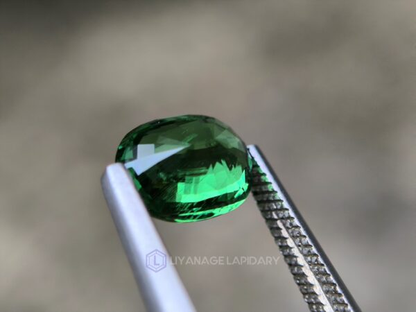 Natural Tsavorite Garnet Oval Mixed Cut Gemstone