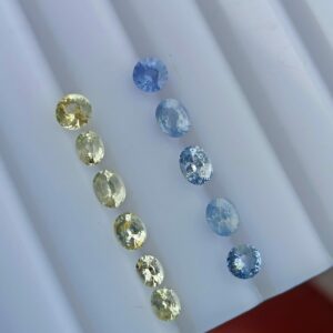 Unheated Sapphire Faceted Stones