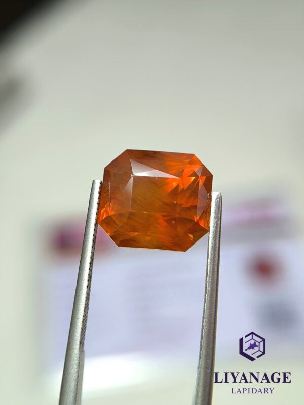 Natural Vivid Orange Mandarin Garnet