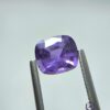 Ceylon Purple Sapphire Cushion Shape