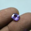 Ceylon Purple Sapphire Cushion Shape