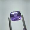 Ceylon Purple Sapphire Cushion Shape