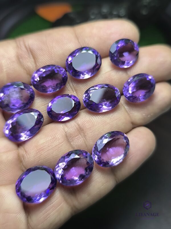 Natural Amethyst Oval Collection