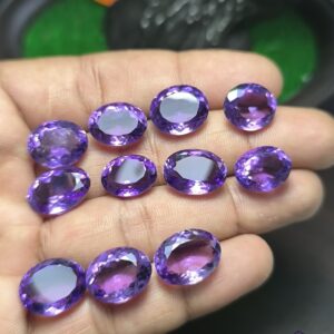 Natural Amethyst Oval Collection