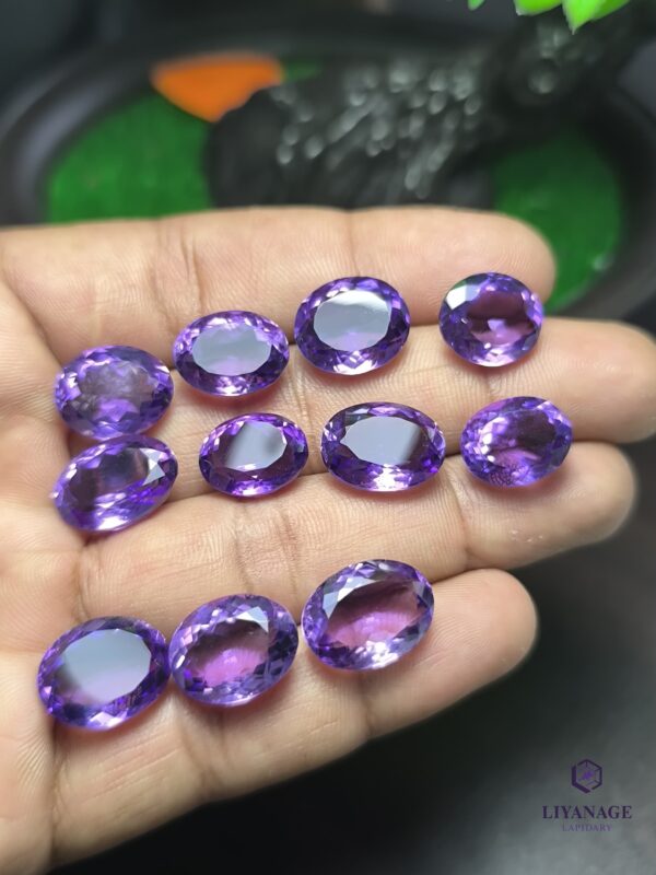 Natural Amethyst Oval Collection