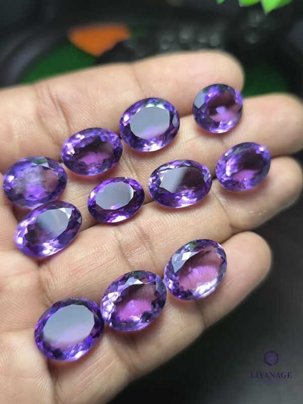 Natural Amethyst Oval Collection