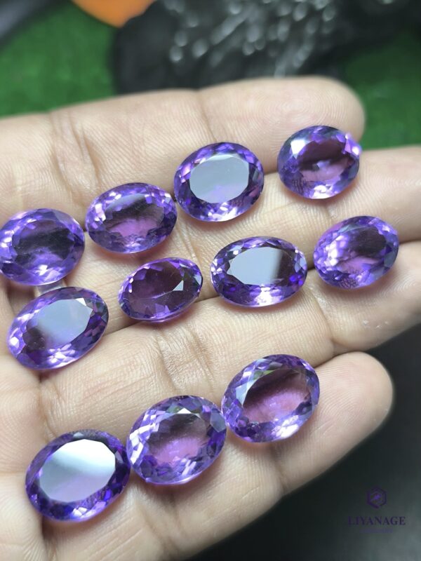 Natural Amethyst Oval Collection