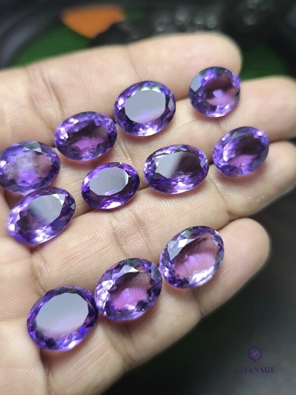 Natural Amethyst Oval Collection
