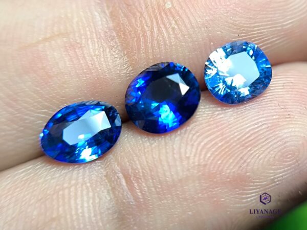 Ceylon blue sapphires