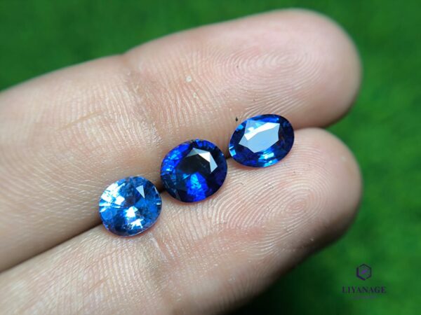 Ceylon blue sapphires
