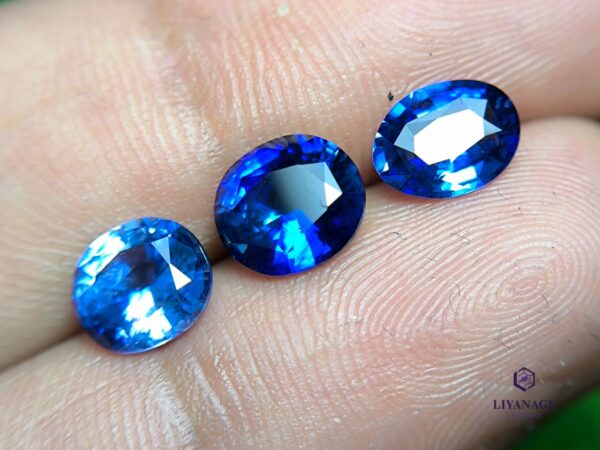 Ceylon blue sapphires