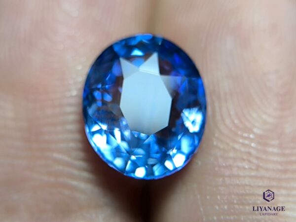 natural Ceylon blue sapphire