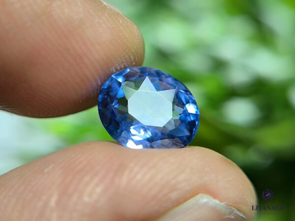 natural Ceylon blue sapphire