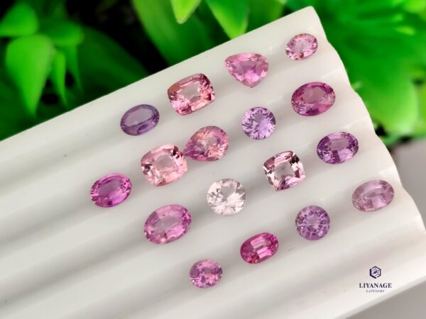 Ceylon natural pink sapphire