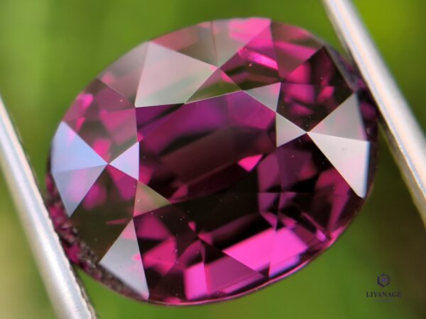 Natural garnet