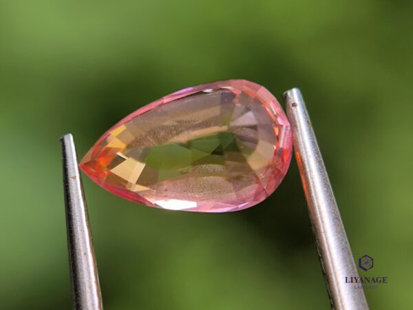 natural Padparadscha sapphire